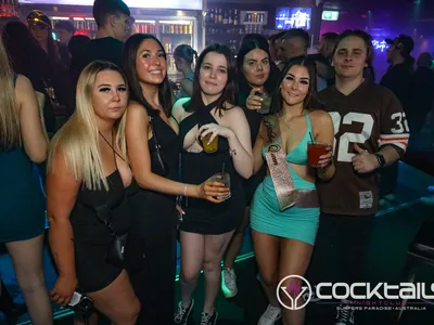 A professional photo of guests enjoying themselves at Cocktails Nightclub from our gallery.