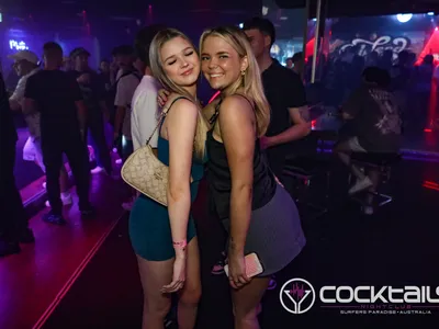 A professional photo of guests enjoying themselves at Cocktails Nightclub from our gallery.