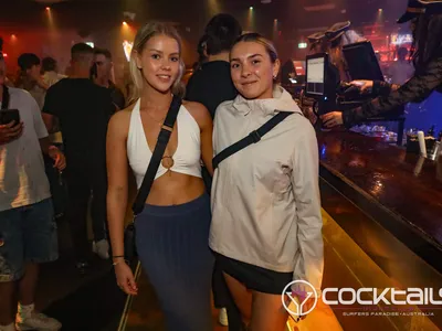 A professional photo of guests enjoying themselves at Cocktails Nightclub from our gallery.