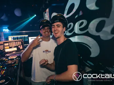 A professional photo of guests enjoying themselves at Cocktails Nightclub from our gallery.