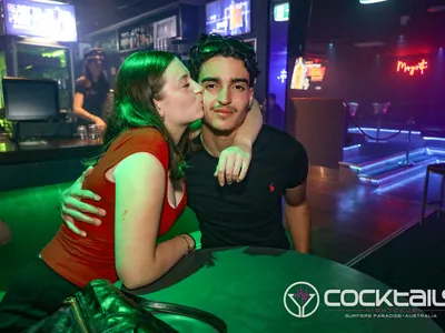 A professional photo of guests enjoying themselves at Cocktails Nightclub from our gallery.