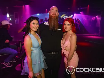 A professional photo of guests enjoying themselves at Cocktails Nightclub from our gallery.