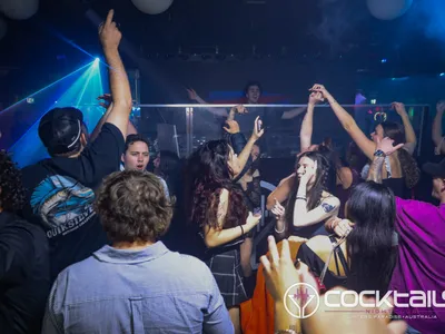 A professional photo of guests enjoying themselves at Cocktails Nightclub from our gallery.