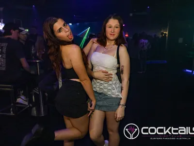 A professional photo of guests enjoying themselves at Cocktails Nightclub from our gallery.