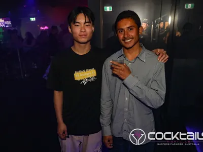 A professional photo of guests enjoying themselves at Cocktails Nightclub from our gallery.