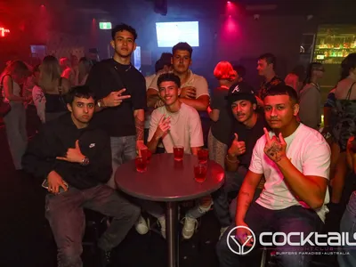 A professional photo of guests enjoying themselves at Cocktails Nightclub from our gallery.