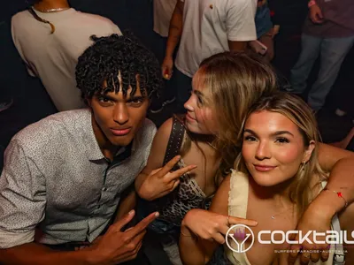 A professional photo of guests enjoying themselves at Cocktails Nightclub from our gallery.