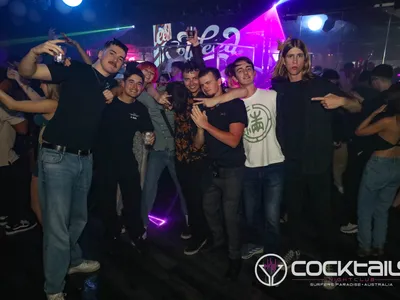 A professional photo of guests enjoying themselves at Cocktails Nightclub from our gallery.