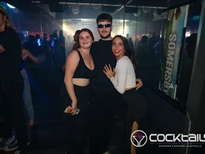 A professional photo of guests enjoying themselves at Cocktails Nightclub from our gallery.