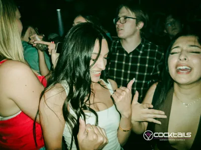 A professional photo of guests enjoying themselves at Cocktails Nightclub from our gallery.