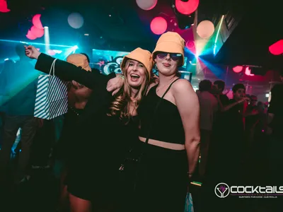 A professional photo of guests enjoying themselves at Cocktails Nightclub from our gallery.