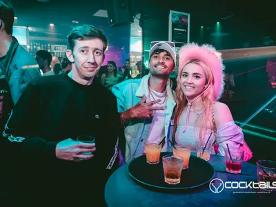 A professional photo of guests enjoying themselves at Cocktails Nightclub from our gallery.