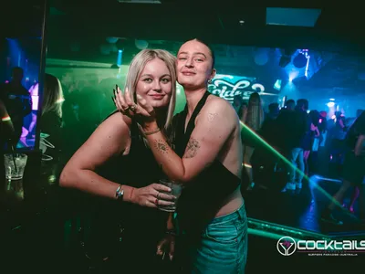 A professional photo of guests enjoying themselves at Cocktails Nightclub from our gallery.