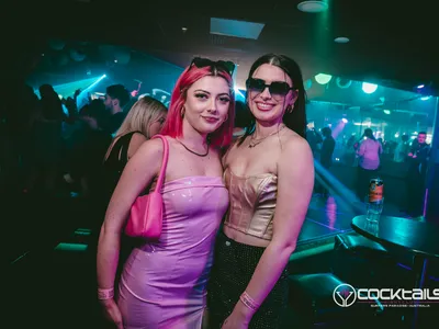 A professional photo of guests enjoying themselves at Cocktails Nightclub from our gallery.