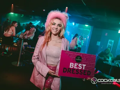 A professional photo of guests enjoying themselves at Cocktails Nightclub from our gallery.