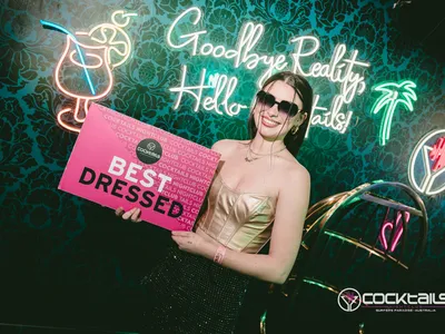 A professional photo of guests enjoying themselves at Cocktails Nightclub from our gallery.