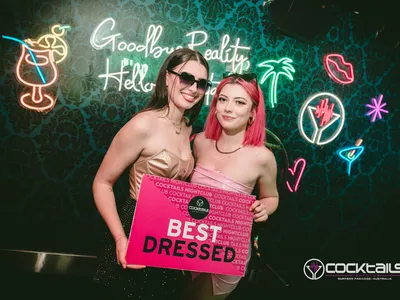 A professional photo of guests enjoying themselves at Cocktails Nightclub from our gallery.