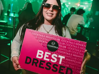 A professional photo of guests enjoying themselves at Cocktails Nightclub from our gallery.