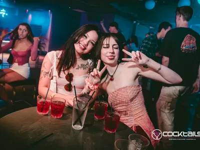 A professional photo of guests enjoying themselves at Cocktails Nightclub from our gallery.