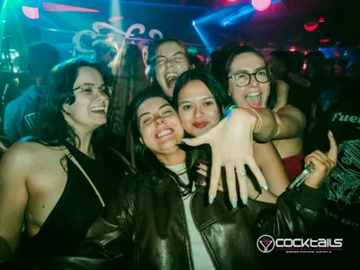 A professional photo of guests enjoying themselves at Cocktails Nightclub from our gallery.