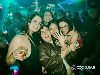 A professional photo of guests enjoying themselves at Cocktails Nightclub from our gallery.