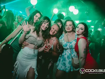 A professional photo of guests enjoying themselves at Cocktails Nightclub from our gallery.