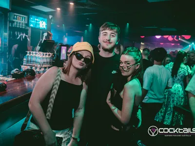 A professional photo of guests enjoying themselves at Cocktails Nightclub from our gallery.