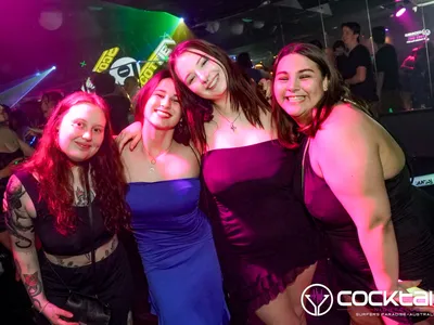 A professional photo of guests enjoying themselves at Cocktails Nightclub from our gallery.