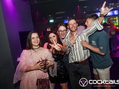 A professional photo of guests enjoying themselves at Cocktails Nightclub from our gallery.