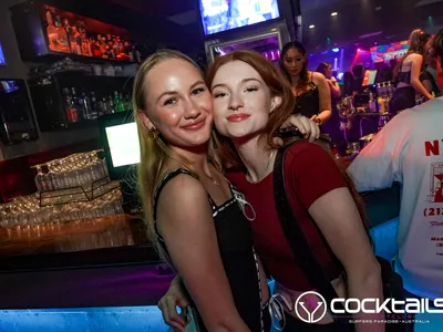 A professional photo of guests enjoying themselves at Cocktails Nightclub from our gallery.