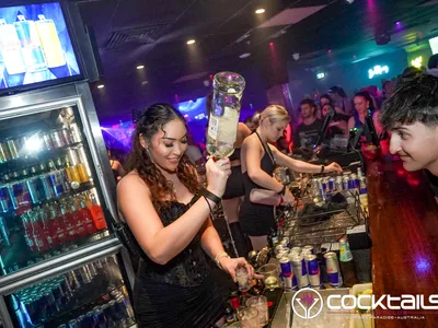 A professional photo of guests enjoying themselves at Cocktails Nightclub from our gallery.