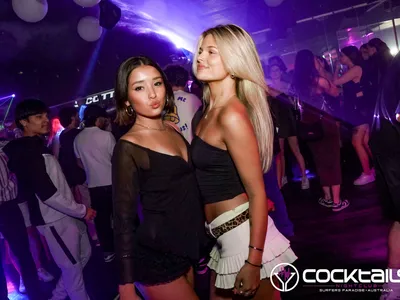 A professional photo of guests enjoying themselves at Cocktails Nightclub from our gallery.