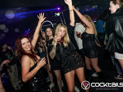 A professional photo of guests enjoying themselves at Cocktails Nightclub from our gallery.