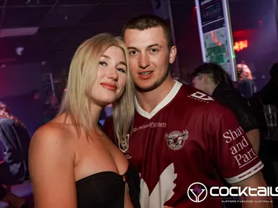 A professional photo of guests enjoying themselves at Cocktails Nightclub from our gallery.