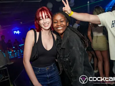 A professional photo of guests enjoying themselves at Cocktails Nightclub from our gallery.