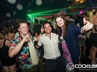 A professional photo of guests enjoying themselves at Cocktails Nightclub from our gallery.