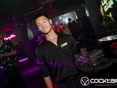 A professional photo of guests enjoying themselves at Cocktails Nightclub from our gallery.