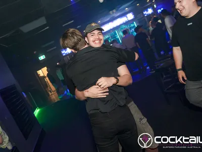 A professional photo of guests enjoying themselves at Cocktails Nightclub from our gallery.