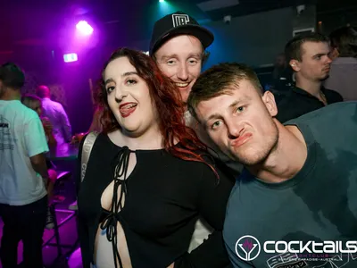 A professional photo of guests enjoying themselves at Cocktails Nightclub from our gallery.