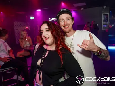 A professional photo of guests enjoying themselves at Cocktails Nightclub from our gallery.