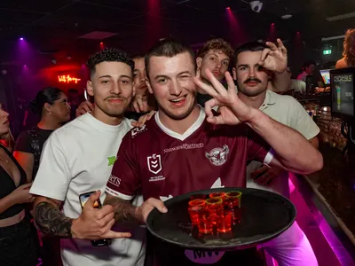 A professional photo of guests enjoying themselves at Cocktails Nightclub from our gallery.