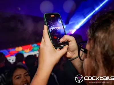 A professional photo of guests enjoying themselves at Cocktails Nightclub from our gallery.