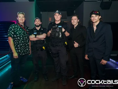 A professional photo of guests enjoying themselves at Cocktails Nightclub from our gallery.