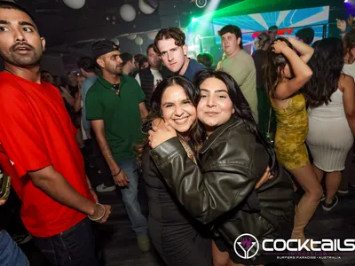 A professional photo of guests enjoying themselves at Cocktails Nightclub from our gallery.