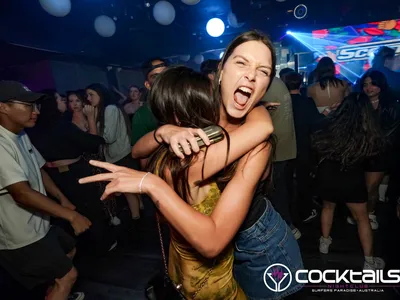 A professional photo of guests enjoying themselves at Cocktails Nightclub from our gallery.