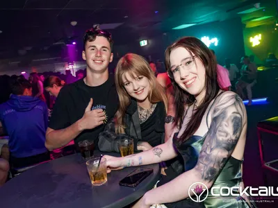 A professional photo of guests enjoying themselves at Cocktails Nightclub from our gallery.