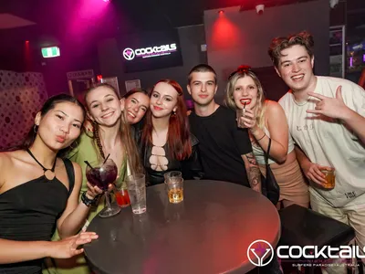 A professional photo of guests enjoying themselves at Cocktails Nightclub from our gallery.