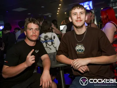 A professional photo of guests enjoying themselves at Cocktails Nightclub from our gallery.