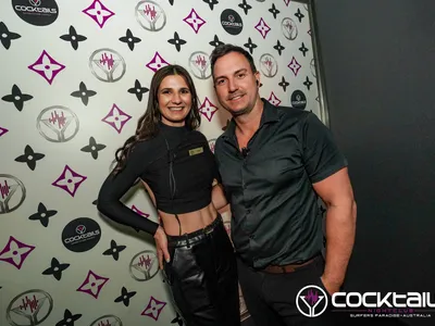 A professional photo of guests enjoying themselves at Cocktails Nightclub from our gallery.