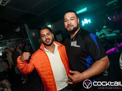 A professional photo of guests enjoying themselves at Cocktails Nightclub from our gallery.